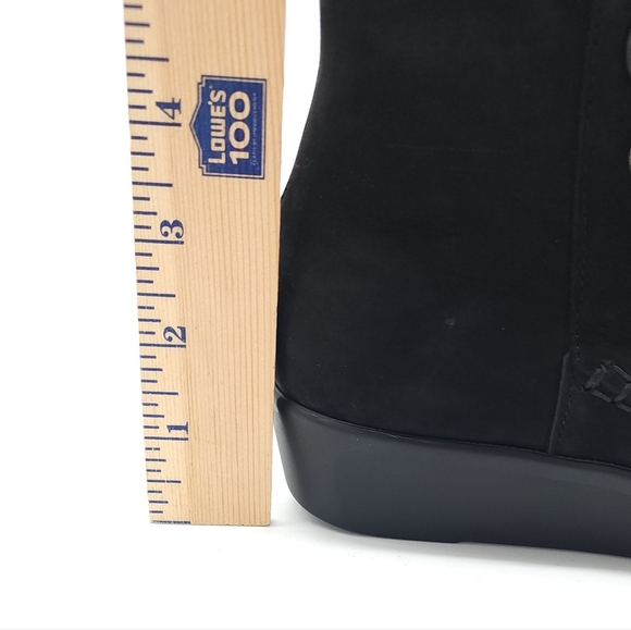 SAS Jade Onyx Women's Ankle Wedge Boot Side Zip Comfort Size 9 W - Picture 10 of 12